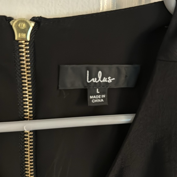 Worn twice lulus black shift and shout shift dress - Picture 2 of 3